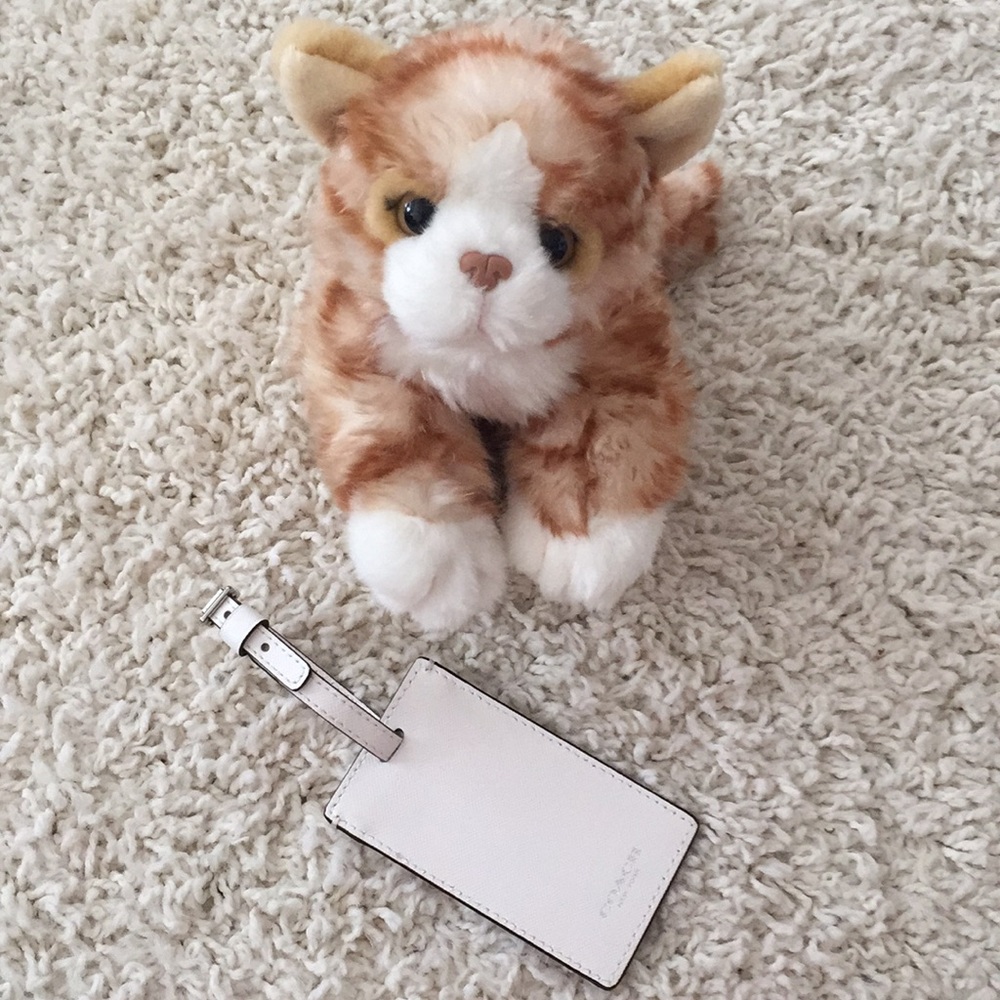 Coach Luggage Tag